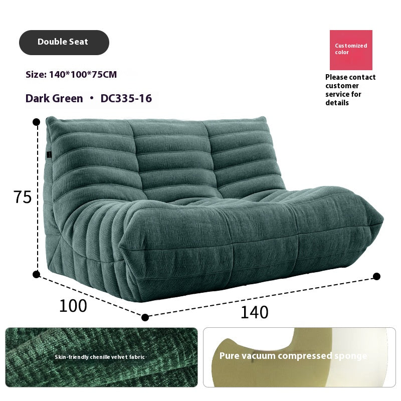 Caterpillar Compressed Sofa